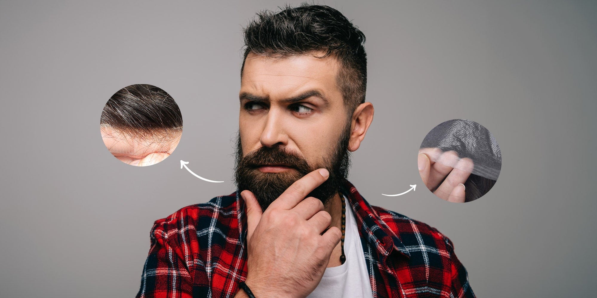 Lace vs skin hair system: Which base is right for you?