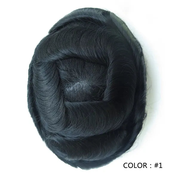 French lace front & top with full PU perimeter (SHS-5)