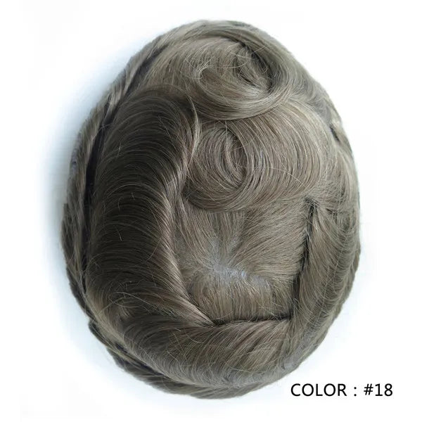 French lace front & top with full PU perimeter (SHS-5)