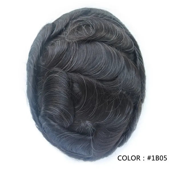 French lace front & top with full PU perimeter (SHS-5)