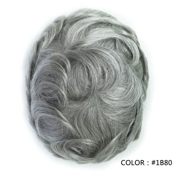French lace front & top with full PU perimeter (SHS-5)