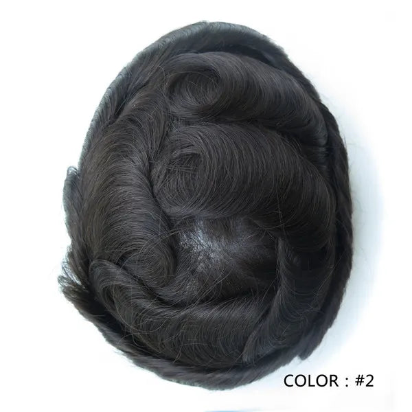 French lace front & top with full PU perimeter (SHS-5)