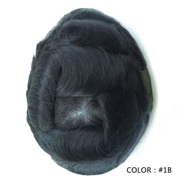 French lace front & top with full PU perimeter (SHS-5)