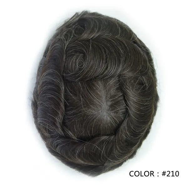 French lace front & top with full PU perimeter (SHS-5)